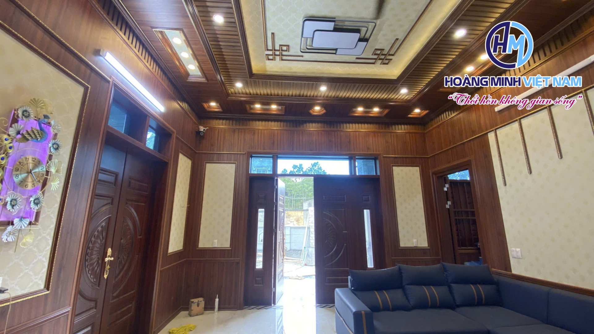 Thi công nội thất phòng khách